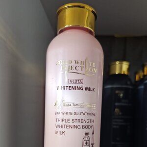 Solid white gluta triple strength whitening body milk 400ml